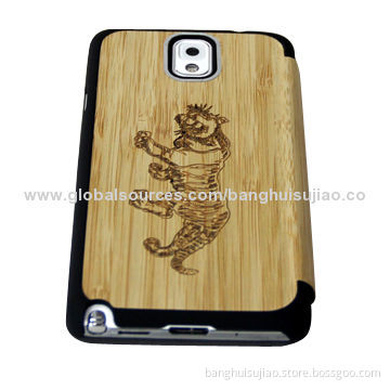 New solid wood case for Samsung Note 3